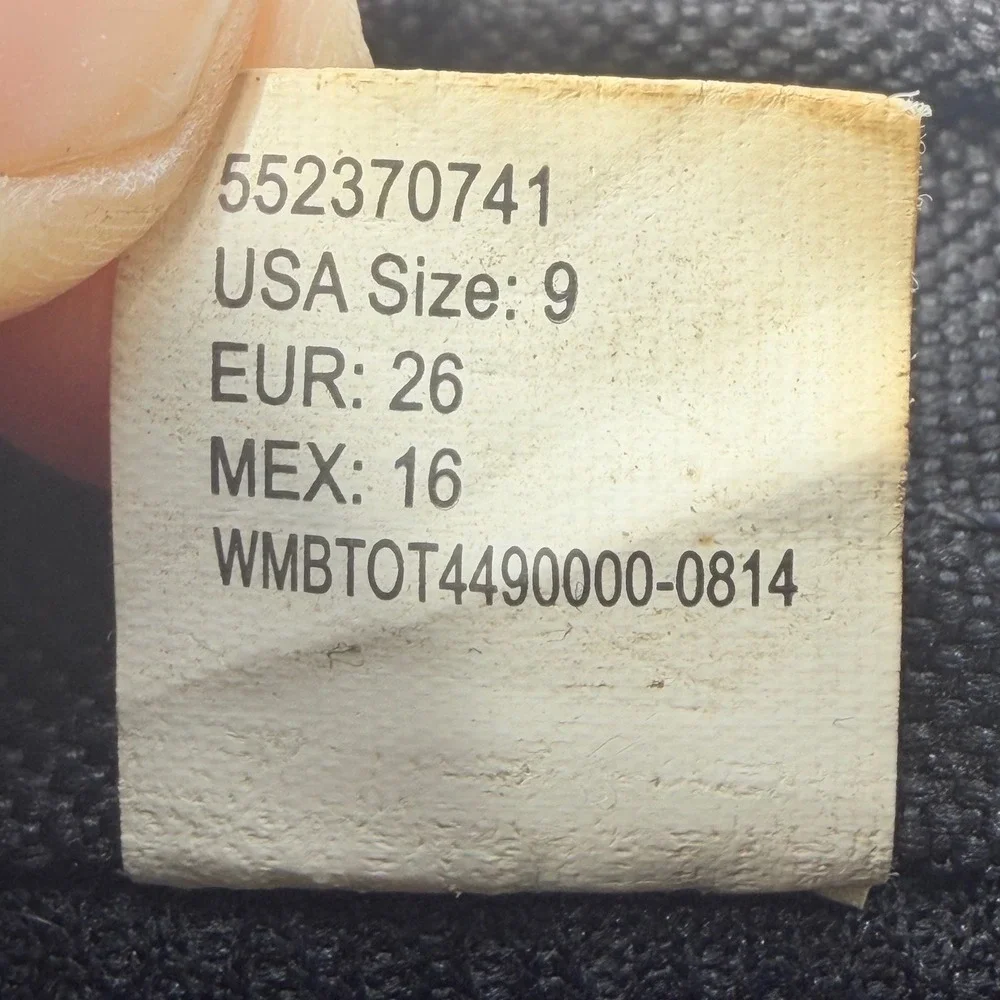 Kids Black Grey Orange Insulated Snow Boots Size 9 552370741 WMBTOT4490000-0814